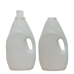 Botella 3L Ovoide con Mango sin Dosificador | Diseño Ergonómico para Fácil Manejo
