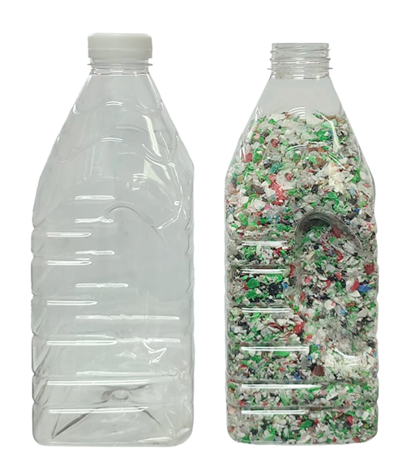 Botella PET 1.5 Litros Boca 38 con Agarre sin Tapa | Fácil de Manipular