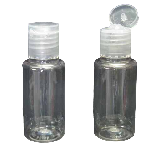Botella PET 30 cc Boca 18 Redonda Destapada | Frasco Pequeño para Líquidos