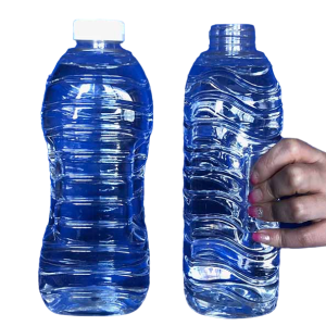 Botella PET 1 Litro Boca 38 con Agarre sin Tapa | Envase Resistente y Reutilizable
