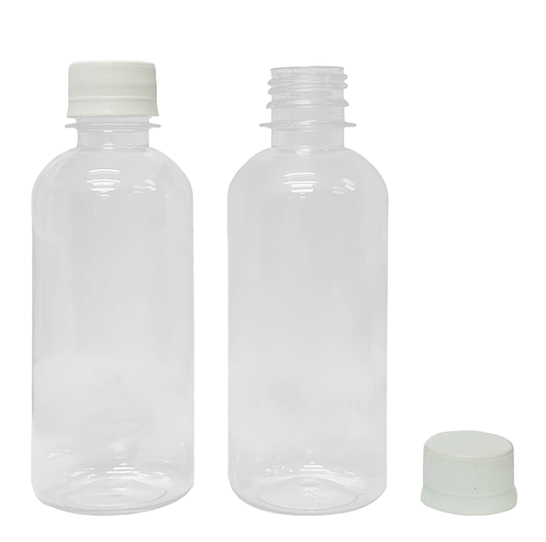 Botella PET 250 cc Boca 280 Redonda sin Tapa | Ideal para Jugos y Salsas