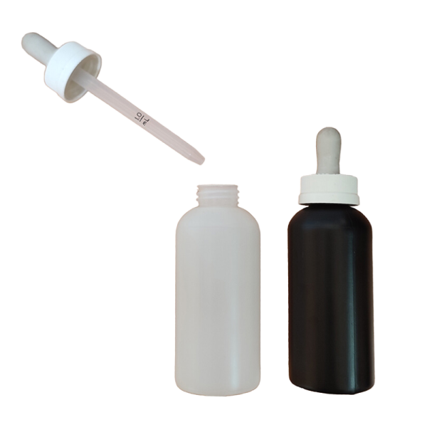 Botella 125cc con Gotario | Envase Preciso para Líquidos y Medicinas