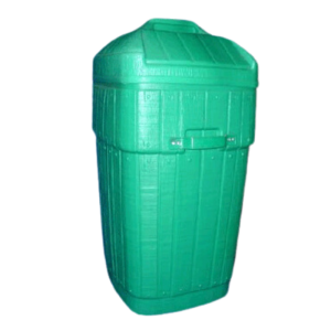 Basurero Tarro Cuadrado 120L | Diseño Estable