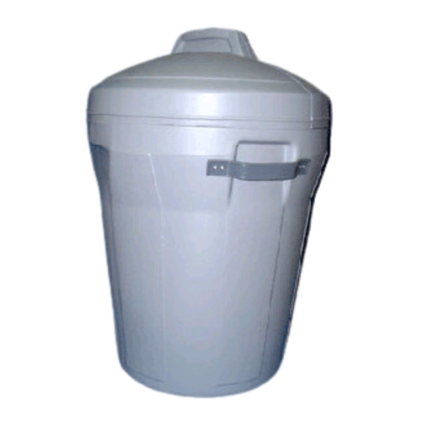 Basurero Tarro con Cúpula 80L | Diseño Estético