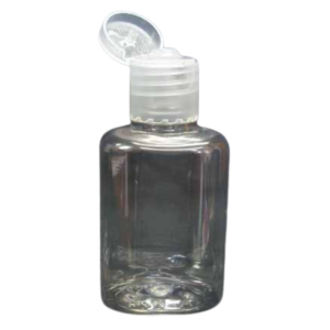 Botella PET 50cc Boca 18 Rectangular Destapada | Práctica y Reutilizable