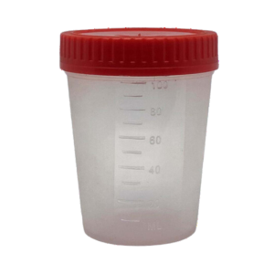 Frasco 100cc Muestra para Orina | Uso Médico y de Laboratorio