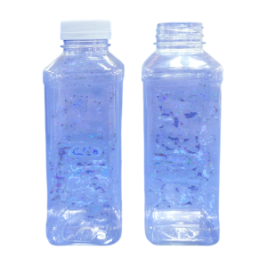 Botella PET Jugo 500cc Boca 38 Cuadrada sin Tapa | Envase para Bebidas Naturales