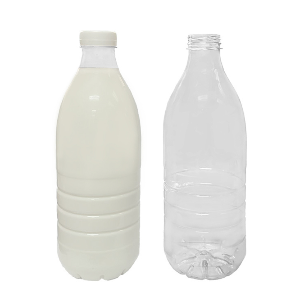 Botella PET 1.5L Boca 38 Redonda Leche sin Tapa | Ideal para Lácteos y Jugos