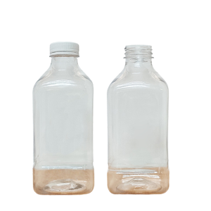 Botella PET 500cc Boca 38 Cuadrada Jugo sin Tapa | Envíos a Todo Chile