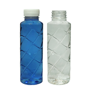 Botella PET 380cc Boca 37 Helicoidal Jugo Natural de Fruta sin Tapa | Reciclable
