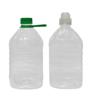 Botella PET 3L Rectangular sin Tapa 450-3E | Ideal para Agua o Aceites