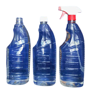 Botella PET 1L para Pistola Spray | Envase para Desinfectantes y Perfumes