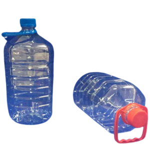Botella PET 5L Transparente Octogonal Destapada | Envase Multiuso en Chile