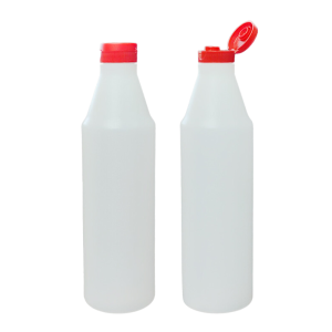 Botella 700cc con Tapa Flip-Top Dispensadora para Condimentos