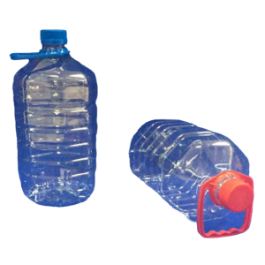 Botella PET 5L Transparente Octogonal Destapada | Para Líquidos Variados